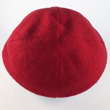 Load image into Gallery viewer, 100% Strawberry Red Lambswool Beanie