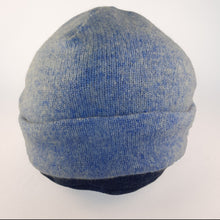 Load image into Gallery viewer, 100% Lambswool Baby Blue Beanie Hat
