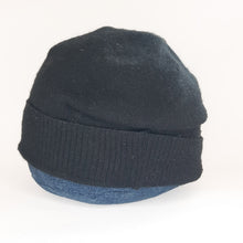 Load image into Gallery viewer, 100% Cashmere Black Beanie Hat