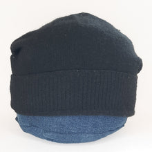 Load image into Gallery viewer, 100% Cashmere Black Beanie Hat