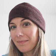 Load image into Gallery viewer, 100% Brown Merino Wool Beanie Hat
