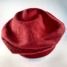 Load image into Gallery viewer, 100% Cherry Red Lambswool Slouchie