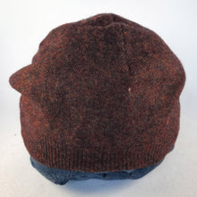 Load image into Gallery viewer, 100% Brown Merino Wool Beanie Hat