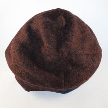 Load image into Gallery viewer, 100% Brown Merino Wool Beanie Hat