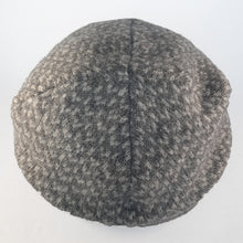 Load image into Gallery viewer, 100% Grey Snowflake Lambswool Beanie Hat