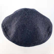 Load image into Gallery viewer, 100% Lambswool Navy Blue Beret