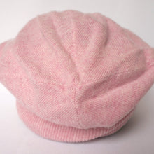 Load image into Gallery viewer, 100% Pale Pink Lambswool Slouchie Hat