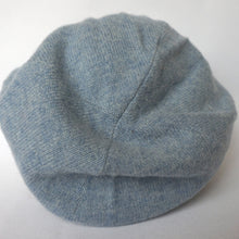 Load image into Gallery viewer, 100% Pale Blue Lambswool Slouchie Hat