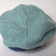 Load image into Gallery viewer, 100% Nile Green Lambswool Slouchie Hat