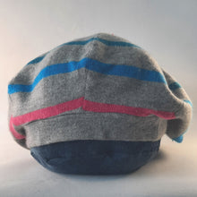 Load image into Gallery viewer, 100% Lambswool and Angora Rainbow Beret