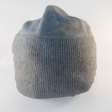 Load image into Gallery viewer, 100% Soft Grey Cashmere Beanie/Slouchie Hat