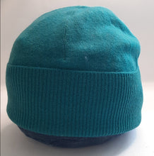 Load image into Gallery viewer, 100% Merino Wool Jade Green Beanie Hat
