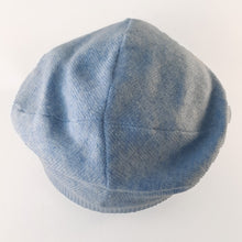 Load image into Gallery viewer, 100% Baby Blue Merino Wool Beanie Hat
