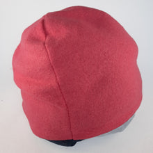 Load image into Gallery viewer, 100% Lambswool Bubble Pink Beanie Hat

