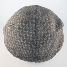 Load image into Gallery viewer, 100% Grey Snowflake Lambswool Beanie Hat
