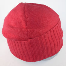 Load image into Gallery viewer, 100% Rose Pink Lambswool Beanie
