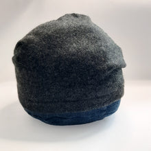 Load image into Gallery viewer, 100% Cashmere Slate Grey Beanie Hat
